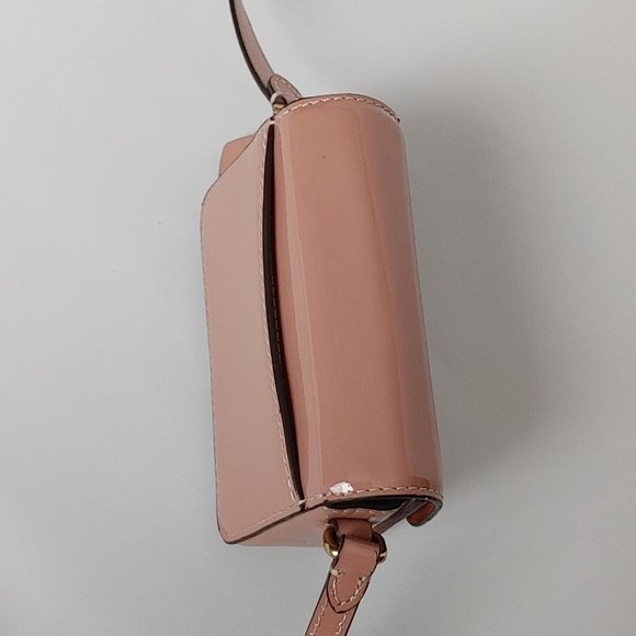 Coach studio 12 patent leather bag Nude Latte MINI BAG - Picture 3 of 16